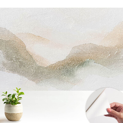 Öntapadós tapéta falra — finom, absztrakt kompozíció