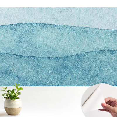 Öntapadós tapéta a természet hullámai motívummal békés absztrakt dizájnnal