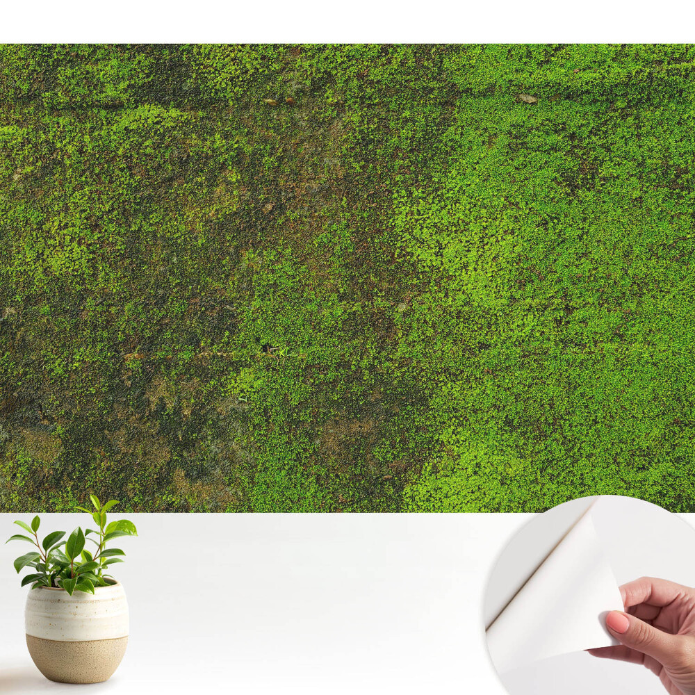 Öntapadós tapéta falra Moha szerves textúra