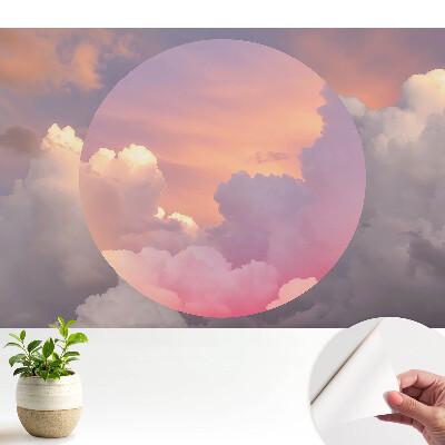 Modern tapéta Pasztellfelhő harmónia