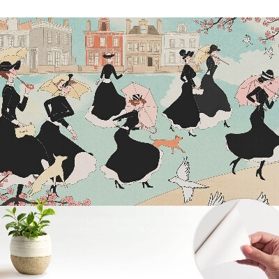 Öntapadó tapéta Elegáns retró klasszikus