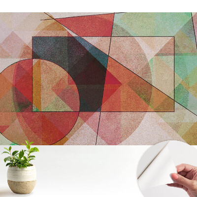 Dekor tapéta Színes geometriai formák, amelyek inspirálnak