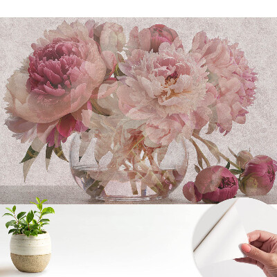 Modern tapéta romantikus pünkösdi rózsa csokorral