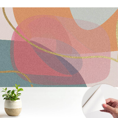 Öntapadós tapéta Absztrakt meleg színek