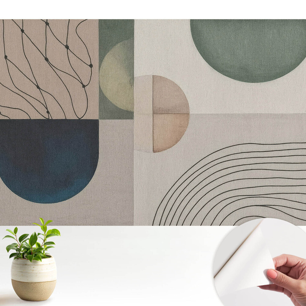 Tapéta Modern geometriai absztrakció