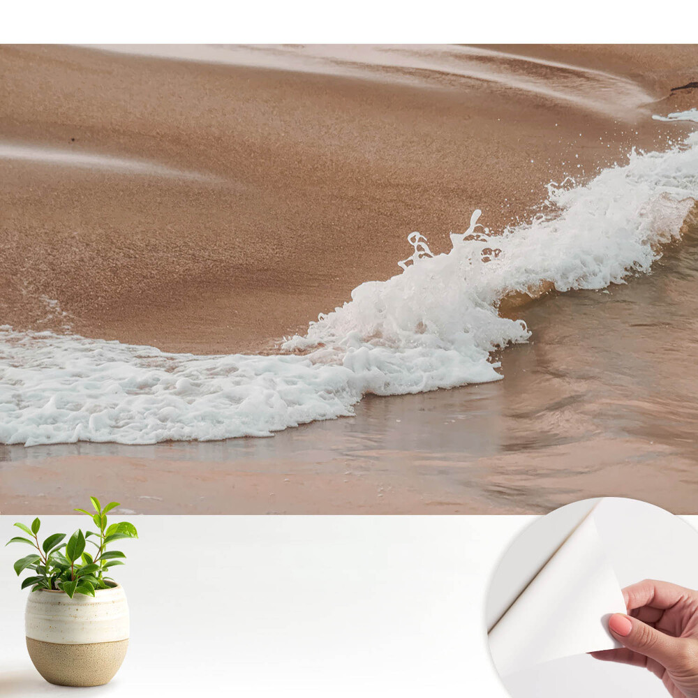 Öntapadós tapéta falra Hullámok a tengerparton