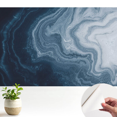 Öntapadós tapéta absztrakt márványhullámok mintával