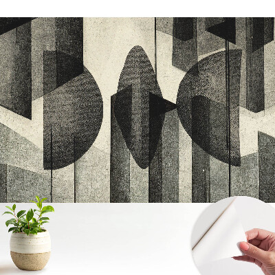 Dekor tapéta Absztrakt geometriai szimmetria a térben