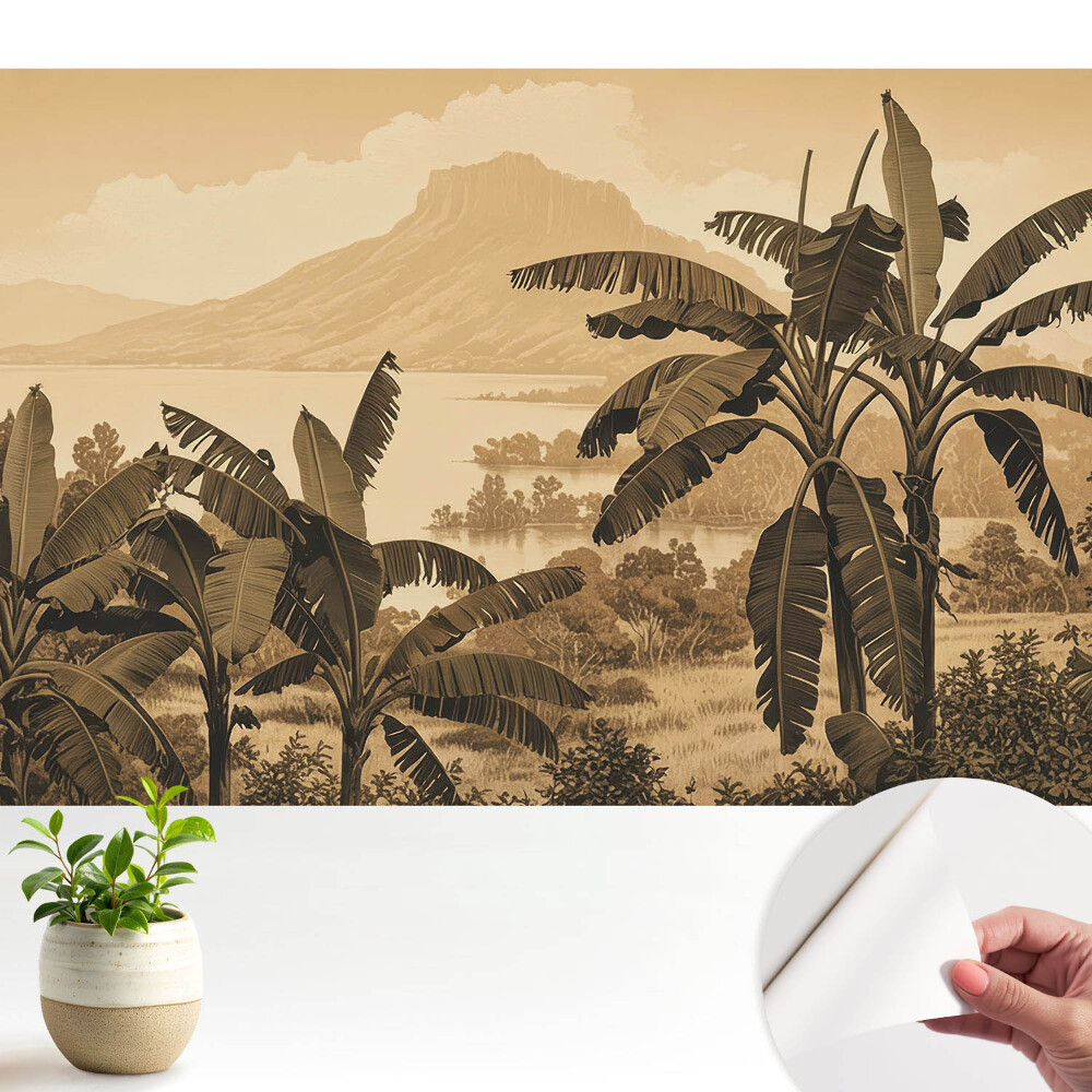 Modern tapéta Harmonikus trópusi táj