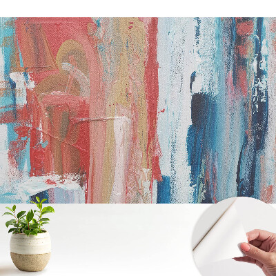 Modern tapéta, az absztrakt színek kifejezése