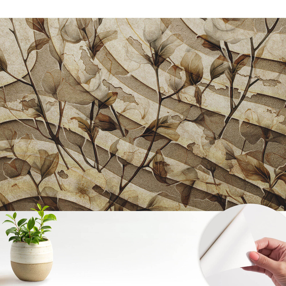 Tapéta Klasszikus elegancia növényi motívum