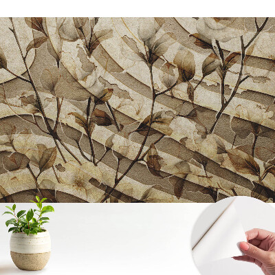 Tapéta klasszikus, elegáns növényi motívummal