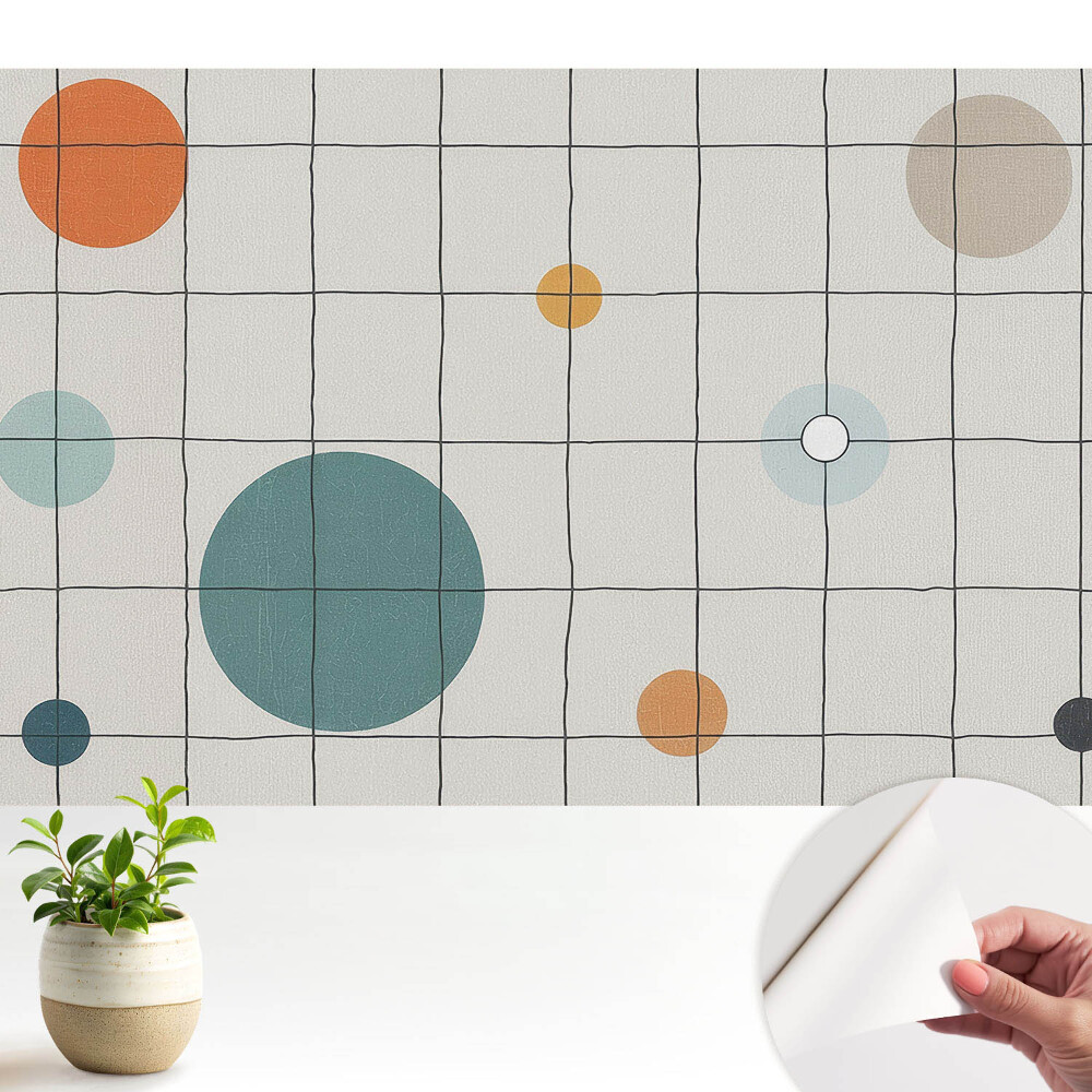 Öntapadó tapéta Modern geometriai kompozíció