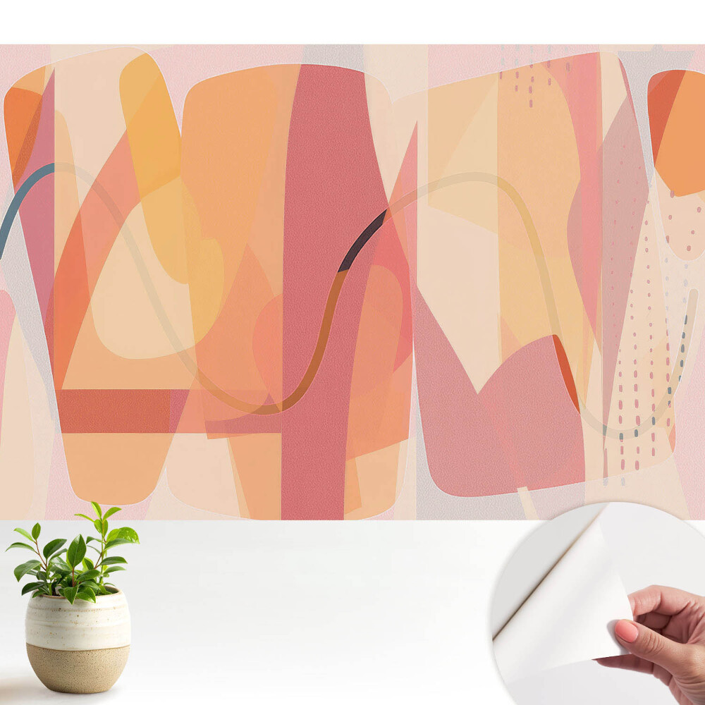 Dekor tapéta Színek és formák absztrakciója