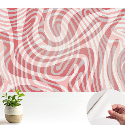 Tapéta absztrakt kontrasztos hullámmintával