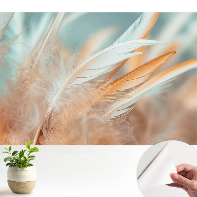 Öntapadós tapéta pasztell tollmintával