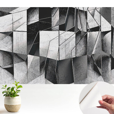 Tapéta geometriai formákkal modern stílusban