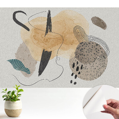 Öntapadós tapéta színes absztrakt modern mintákkal