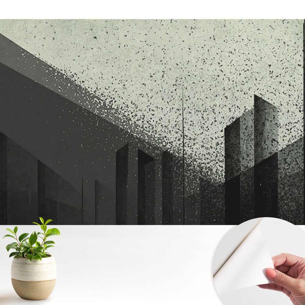 Modern tapéta A város modern absztrakciója