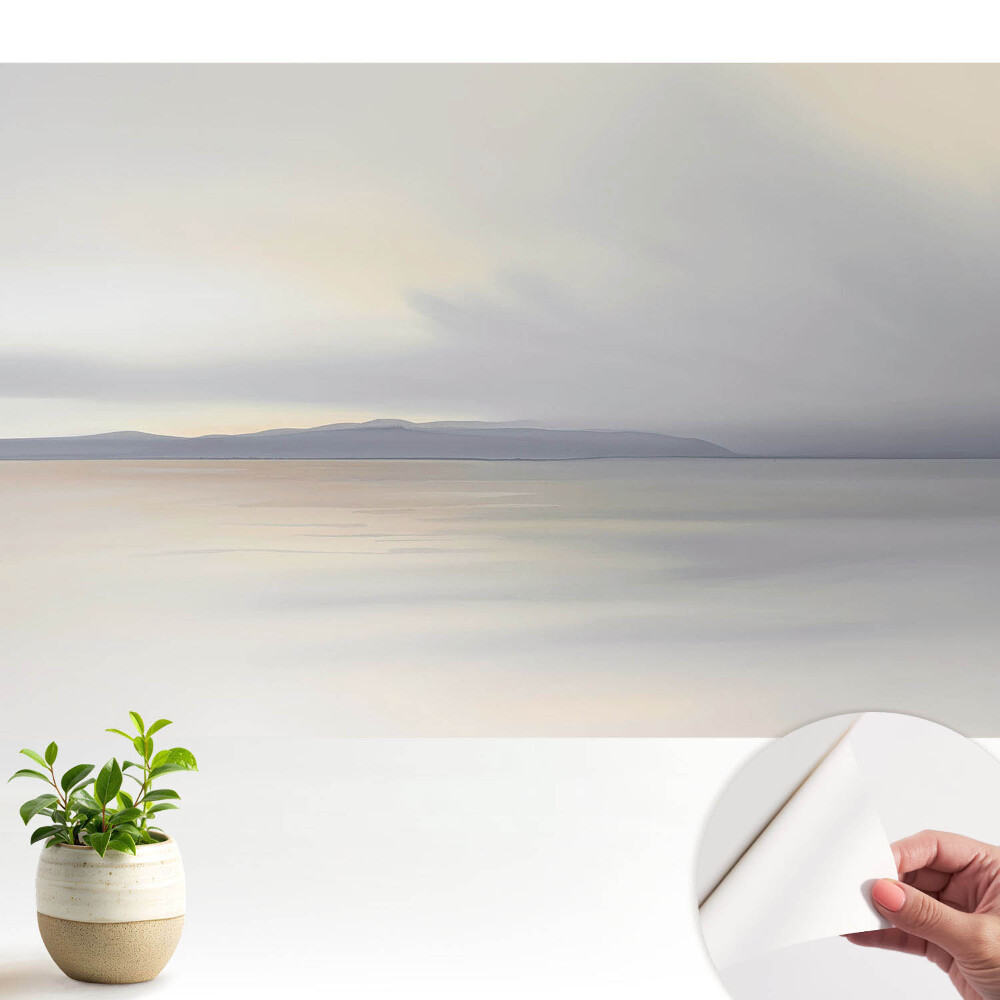 Öntapadós tapéta falra Nyugodt táj minimalista elegancia