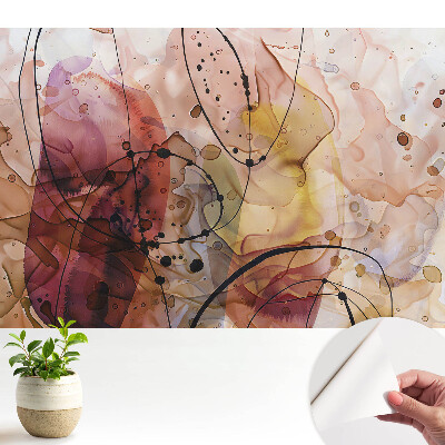 Öntapadós tapéta falra Színes absztrakció energia elegancia