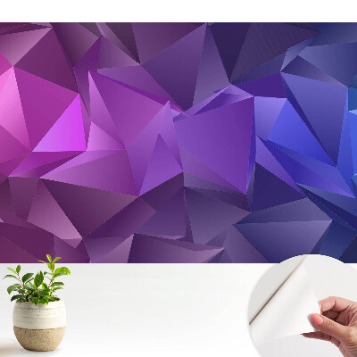 Öntapadós tapéta színes geometriai mintákkal