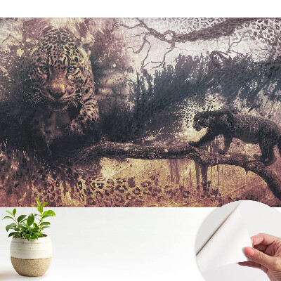 Öntapadós tapéta a természet vad szépségével