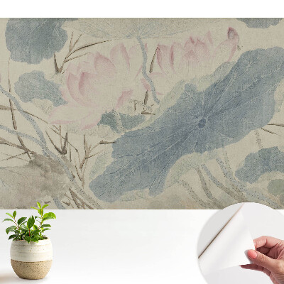 Öntapadós tapéta finom virágmintával klasszikus stílusban