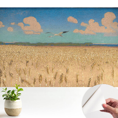 Modern tapéta, Búzamező az ég alatt mintával
