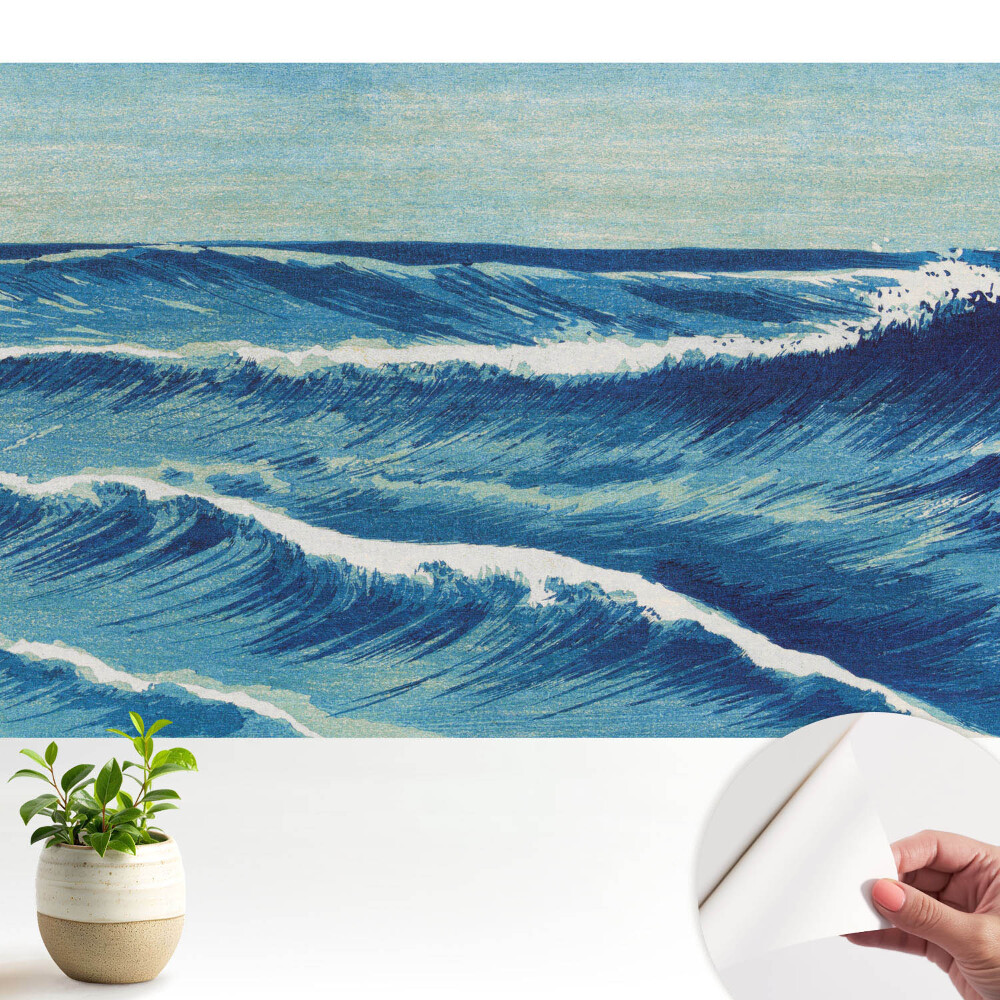 Öntapadó tapéta Tengeri hullámok klasszikus inspirációi