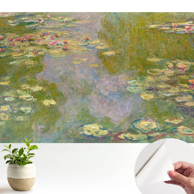 Tapéta romantikus vízililiom-motívummal