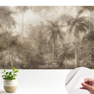 Tapéta Vintage trópusi dzsungel