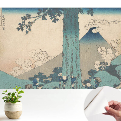 Modern tapéta a japán tájképi esztétika jegyében