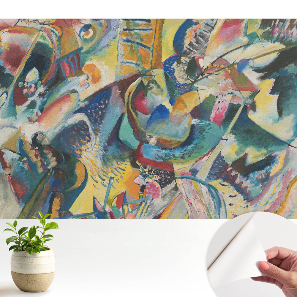 Öntapadó tapéta Absztrakt színek káosza