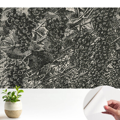 Modern tapéta klasszikus szőlőmotívummal az elegancia jegyében