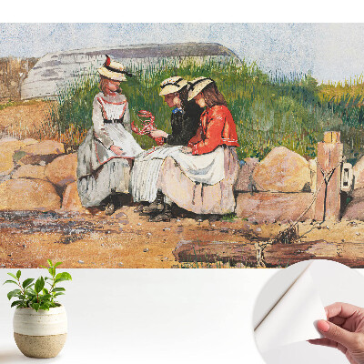 Modern tapéta Egy meghitt találkozó a tengerparton