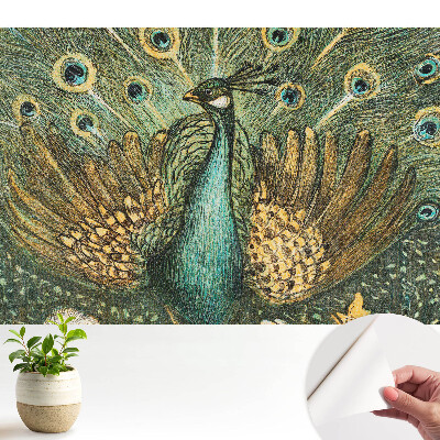 Öntapadó tapéta Klasszikus páva elegancia természet