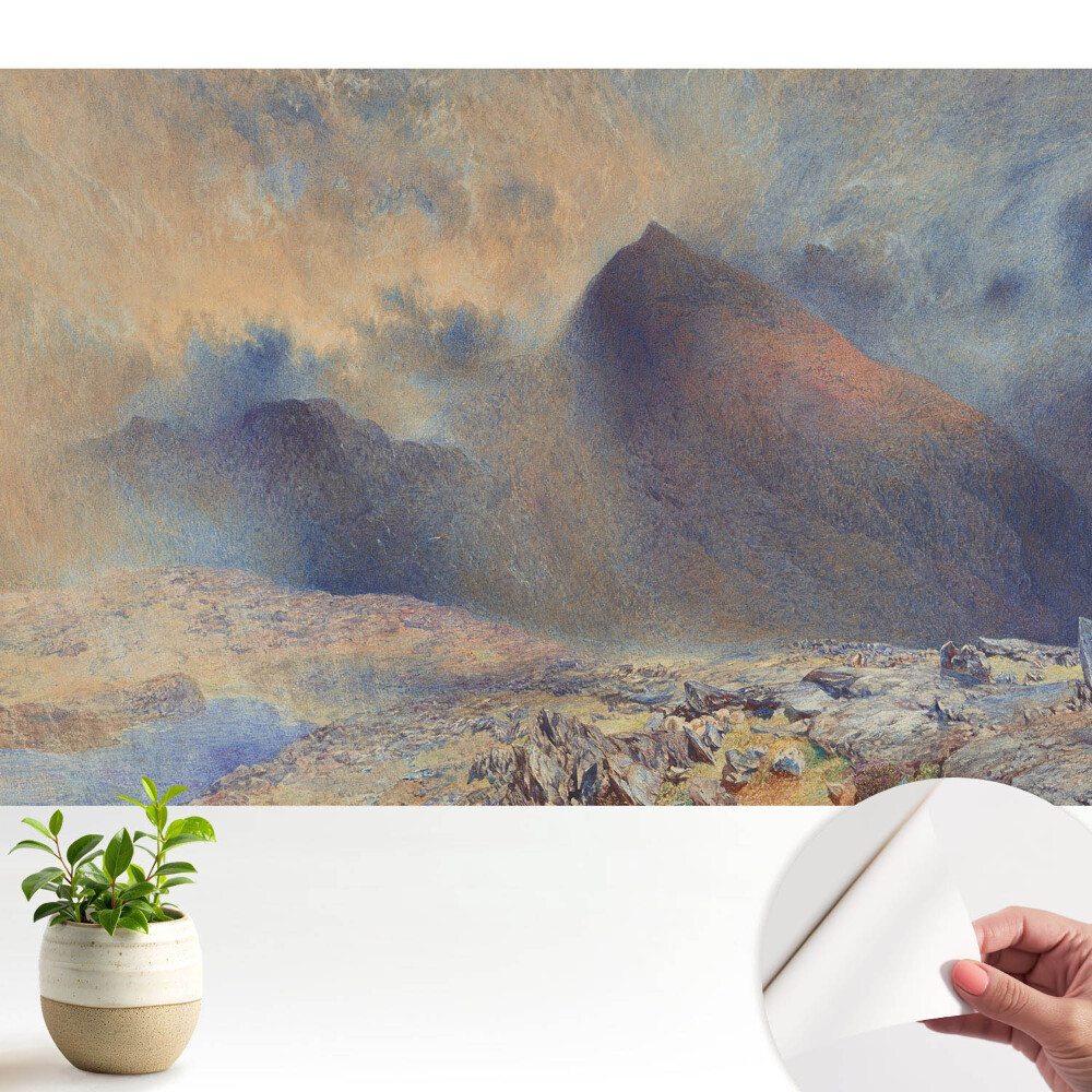 Dekor tapéta Melankolikus és fenséges hegyi panoráma