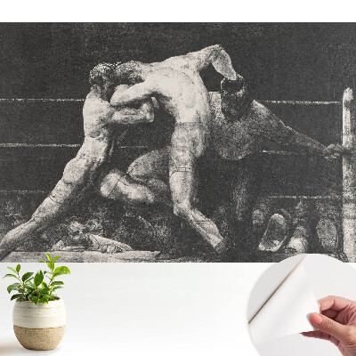 Öntapadó tapéta Érzelmekkel teli bokszverseny