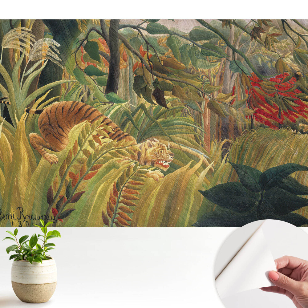 Modern tapéta Dzsungelparadicsom rejtett ragadozóval