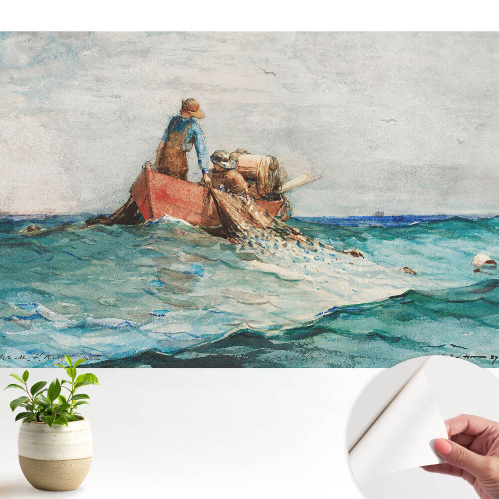 Dekor tapéta Halászok a tengeren