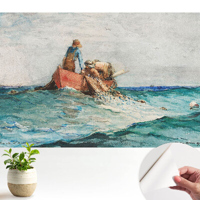 Dekor tapéta Halászok a tengeren