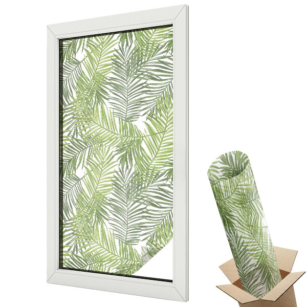 Fényvédő fólia ablakra Növényi minták