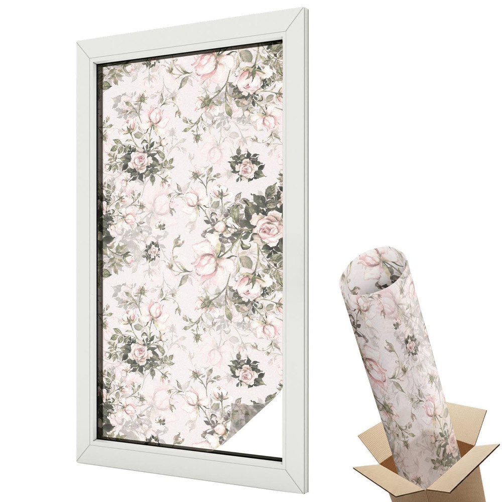 Fényvédő fólia ablakra Virágos szépség