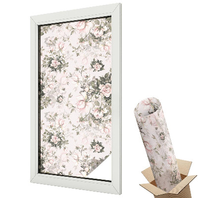 Fényvédő fólia ablakra Virágos szépség