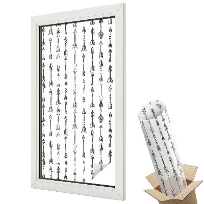 Fényvédő fólia ablakra Geometriai nyilak