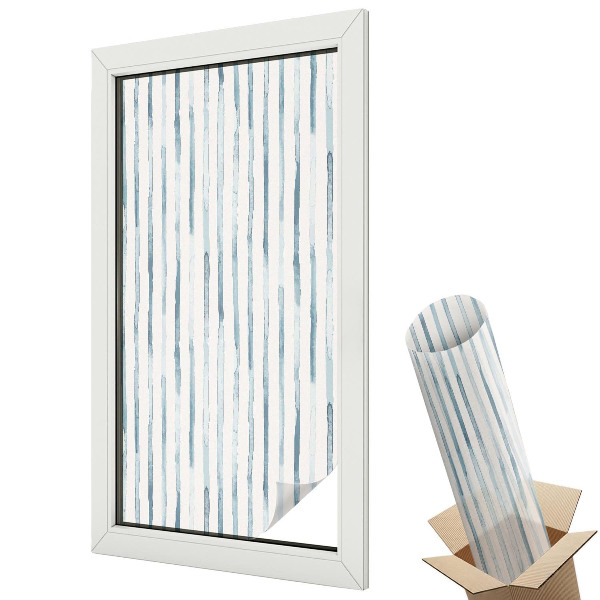 Belátásgátló ablakfólia dekoratív Függőleges csíkok