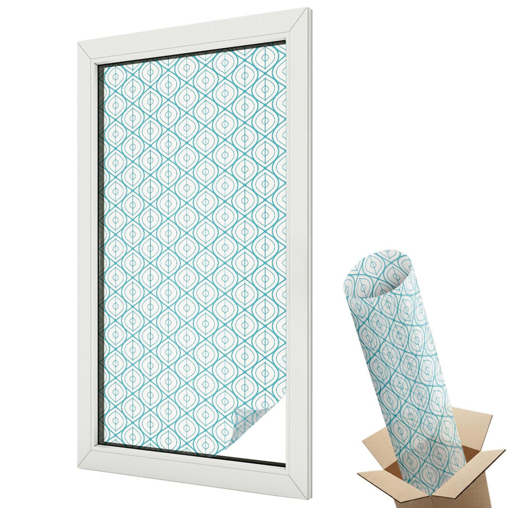 Fényvédő fólia ablakra Ovális szimmetria