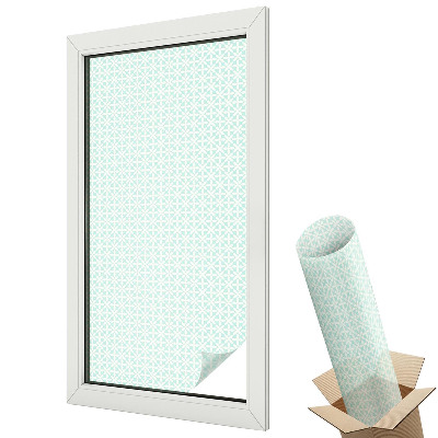 Belátásgátló ablakfólia dekoratív Virágszimmetria