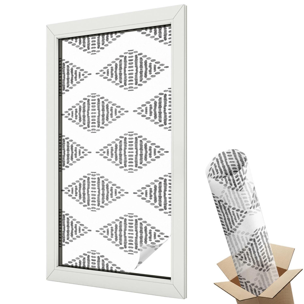 Fólia ablakra Geometriai gyémántok